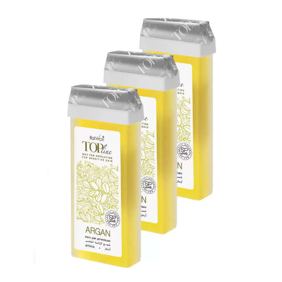 Воск для депиляции в картридже ItalWax Top Line Argan Аргана 100 мл