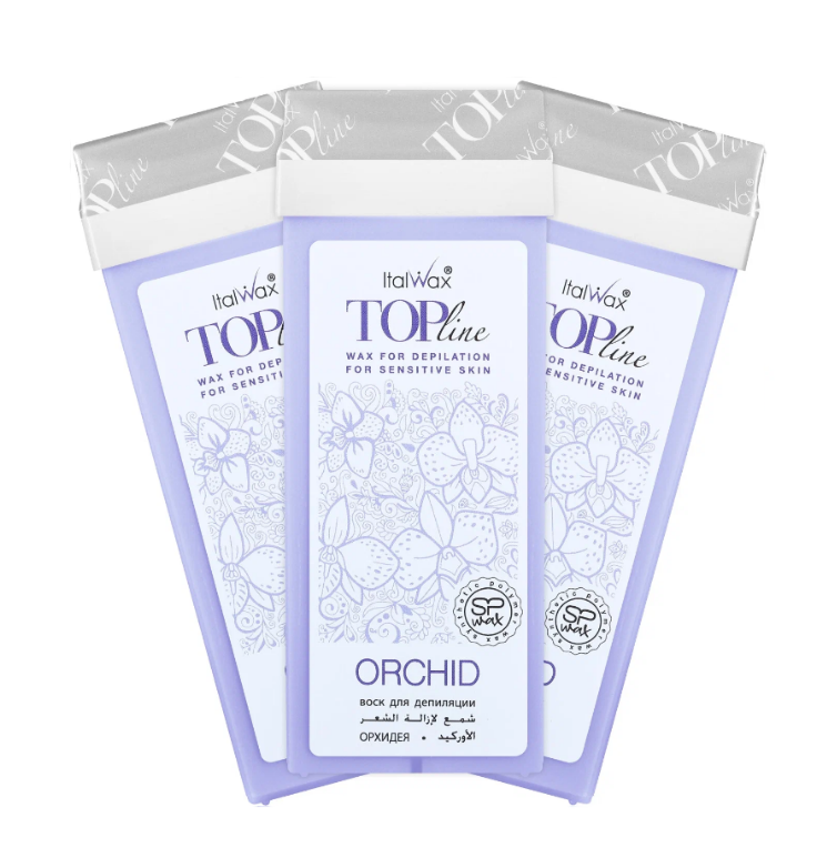 Воск для депиляции в картридже ItalWax Top Line Orchid Орхидея 100 мл
