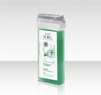 Воск для депиляции в картридже ItalWax Top Line Emerald Изумруд 100 мл