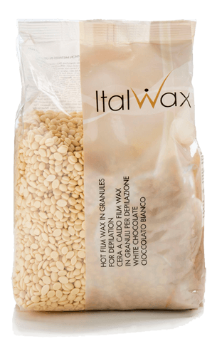 Воск для депиляции пленочный ItalWax Белый Шоколад Master Pack в гранулах 2 кг