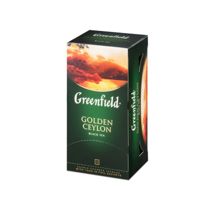 Чай чёрный Greenfield Golden Ceylon 25 пакетиков