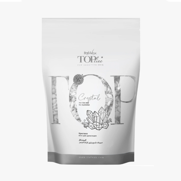 Воск для депиляции пленочный ItalWax Top Line Crystal Кристалл в гранулах 750 г